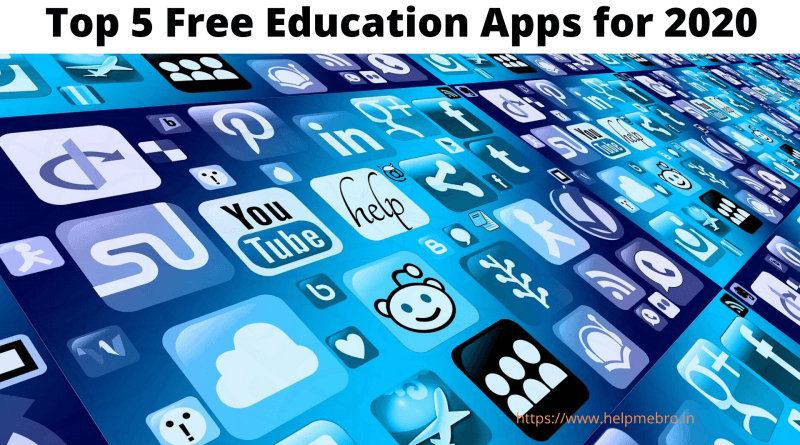 Top 5 Free Education Apps of 2020 800x445 2