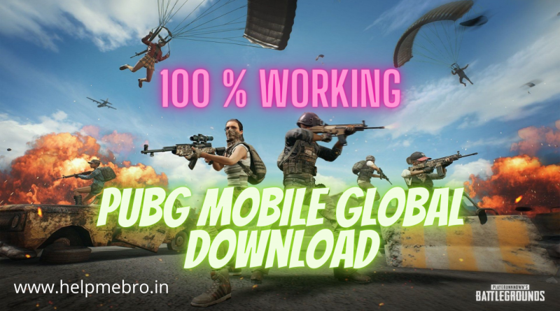 PUBG Mobile Global Download